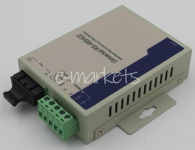 Industrial RS485/422 Digital Optical MODEM Serial to Fiber Converter MM SC 2KM