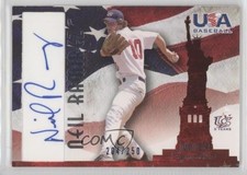 2007 USA Baseball National Signature Blue Ink /250 Neil Ramirez #A-28 Auto e6p