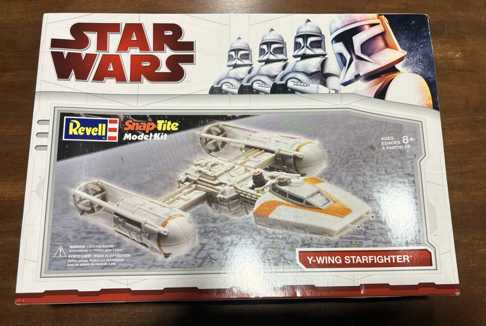 Revell Star Wars Y-Wing Starfighter SnapTite NEW Unassembled ~ 1:72 Model Kit