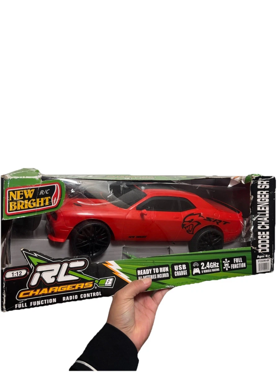 Dodge Challenger SRT HellCat New Bright RC Green 1:12 Scale 61222