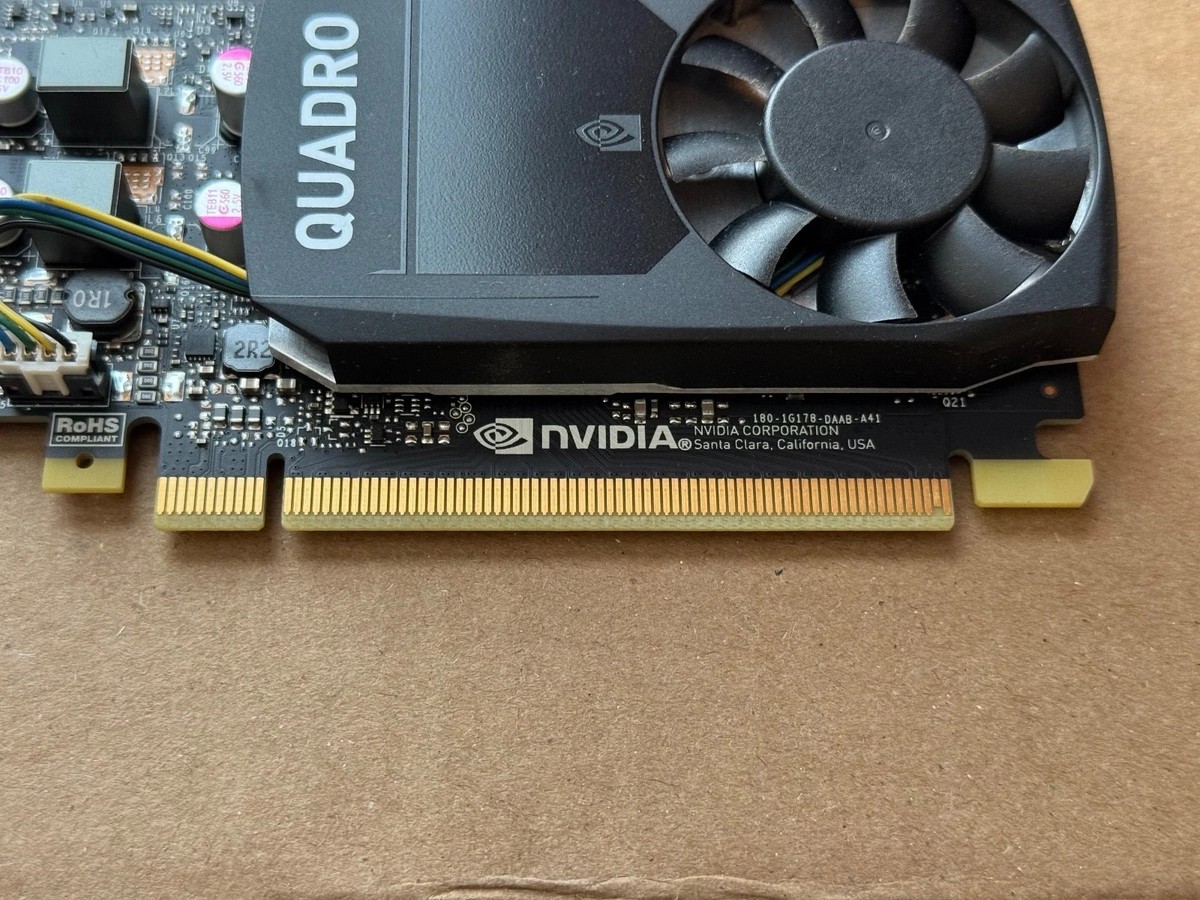 Dell NVIDIA QUADRO P1000 4gb Low Profile Graphics Video Card 1DX71