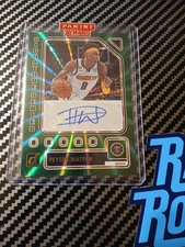 2023 Panini Peyton Watson Green Laser /75 Auto 