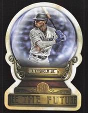 Jazz Chisholm Jr. 2022 Topps Gypsy Queen Crystal Gazing Die Cut #CG-16