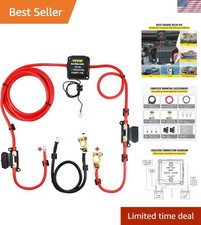 140AMP Voltage Sensitive Relay for 12V Dual Battery Isolator Kit - Easy Install