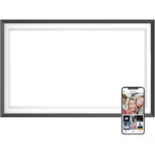 15.6 In. Digital Picture Frame with 32GB Storage, IPS FHD Touch Screen, Auto Rot