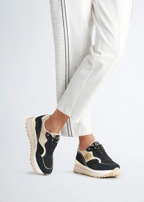 Liu  Jo Women's Sneakers Black and Beige. New with Box and Tags. Sale