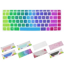 Rainbow Keyboard Cover Skin Case Protector For Hp 14Inch Stream Laptop US   