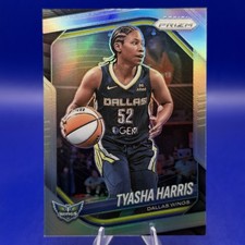 2025 Panini Prizm WNBA Basketball Tyasha Harris Silver Prizm #130 Dallas Wings