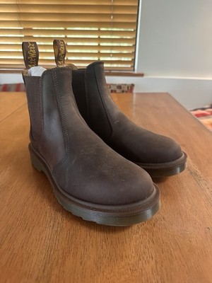 Doc Martens 2976 Gaucho Crazy Horse Brown Chelsea Boots AW004