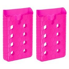 2Pcs Organizer Holder for Beach Bag, Round Hole Insert Holder Charm, Rose Red