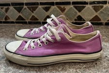 Converse Low Top Mens 5 Womens 7 Purple Sneakers Shoes 139793F good condition 