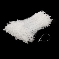 500 Pcs 3" Snap Lock Pin Security Loop Plastic Tag Fastener Cable Tie Zip New