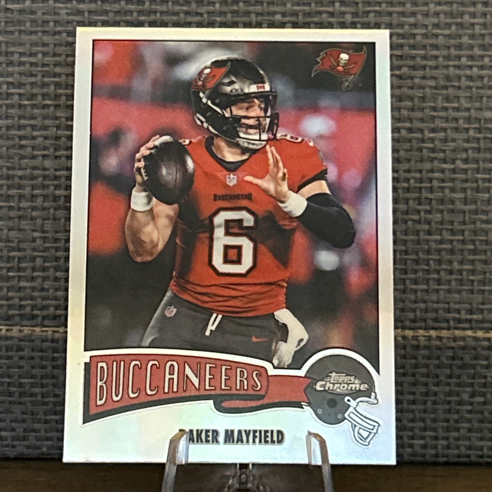 2025 Topps Chrome - 1975 Topps Baker Mayfield #1975-31 Refractor