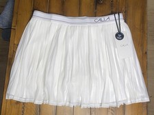 Calia Skort Court Pleated 15 Mesh High Rise Athletic Tennis Active Pickleball M
