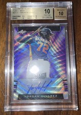 Yordan Alvarez 2019 Leaf Metal Draft PURPLE WAVE Autographs /15 PRISTINE 10 Auto