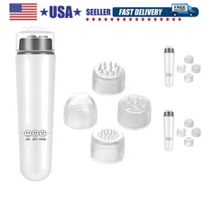 Mini Massager - Travel Size for Neck, Face, Arm & Back White