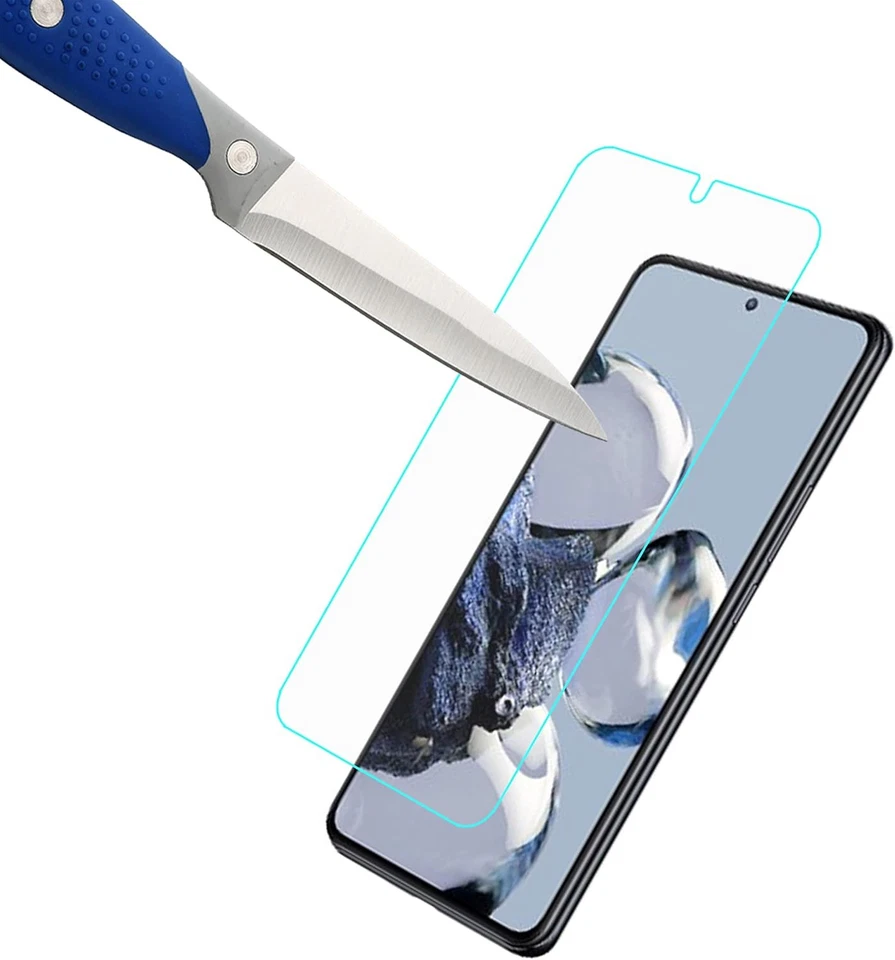 Mr.Shield [Pack de 3] Diseñado para Xiaomi 12T Pro/Xiaomi 5G [Claro templado  Foto 4 de 4