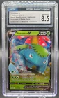 2021 Pokémon Venusaur V SWSH100 Black Star Promo CGC 8.5 NM/Mint+ Battle Deck