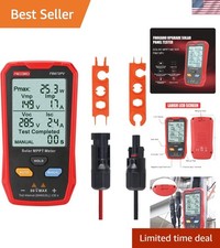Upgrade Solar Panel Tester Meter Photovoltaic Multimeter 800W, Solar MPPT Met...