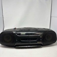 Sony CFD-110 CD Radio Cassette Stereo Mega Bass Dual Cone Tested Working/ Read