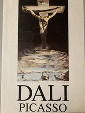 Very Beautiful Poster Picasso Dali Paris Toulouse Cubism Surrealism 1986 Art