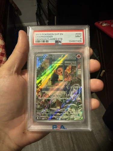 Pokémon Charmander 2023 SV Promo 044 Scarlet & Violet Holo PSA 9