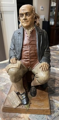 Ben Franklin   Tom Clark Figurine Collectible 