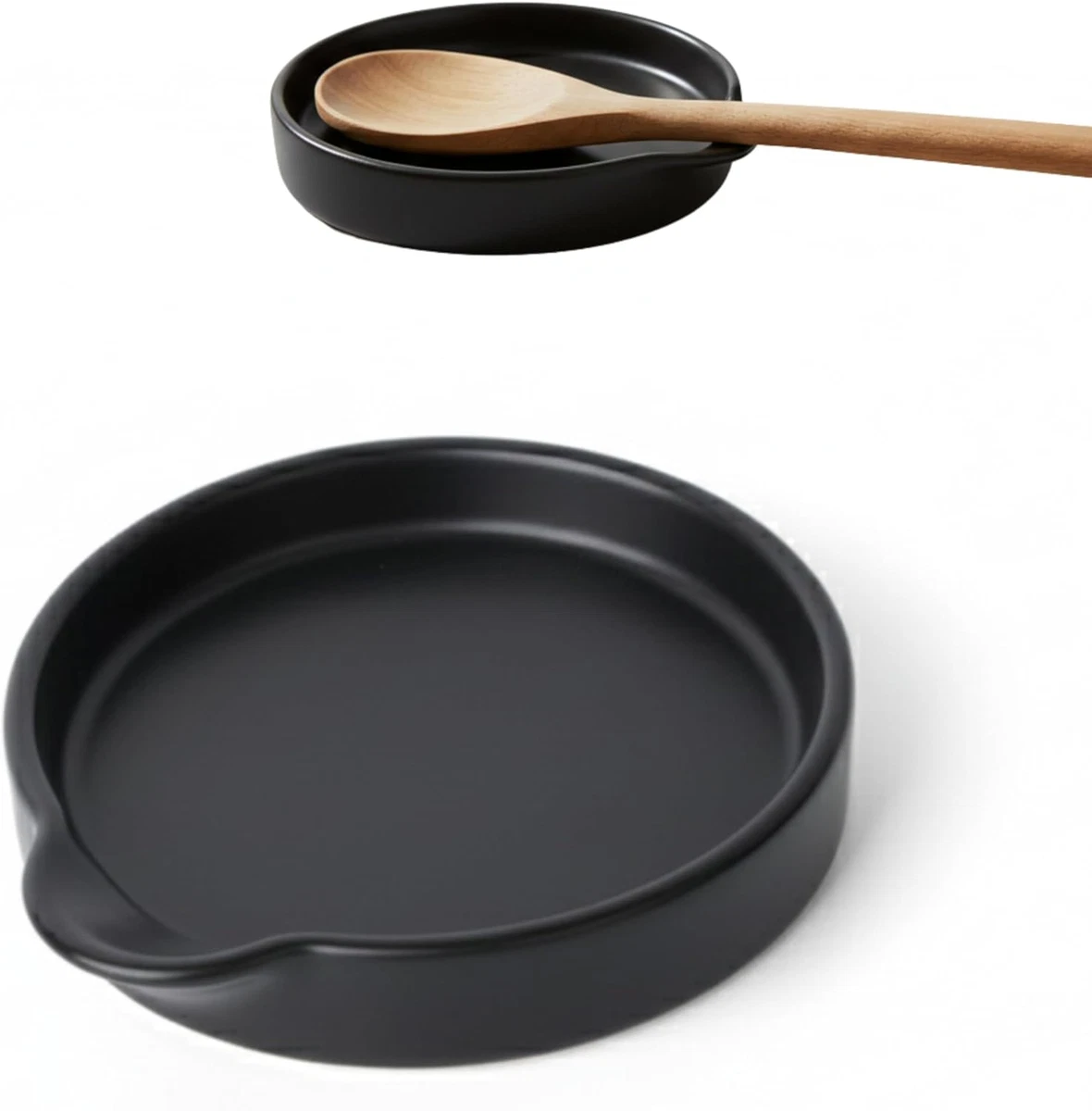 BAIEUEJO 2 Pezzi Porta Utensili da Cucina rotante a 360 Portautensili