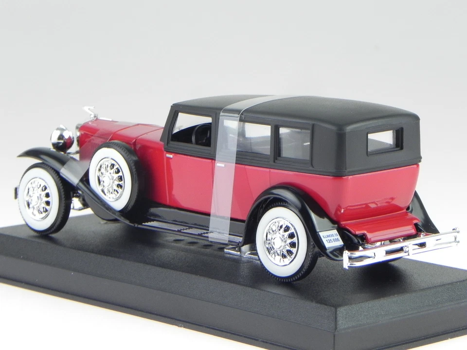 Duesenberg J Berline red 1935 diecast model car Solido 1/43 - Image 3 of 4