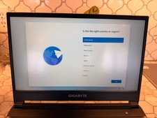 gigabyte g5 md with charger and case. Barely ...