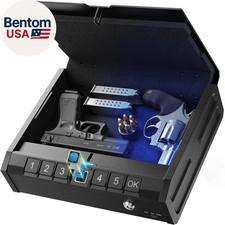 Pistola biométrica de huellas dactilares Iron PRO segura para pistola, caja de bloqueo de pistola de entrada rápida Fe