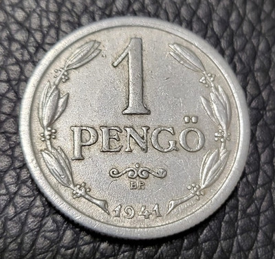 1941 Hungary 1 Pengo Coin