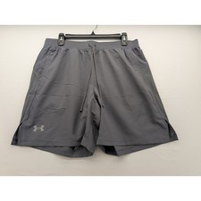 NWT Under Armour Men's UA Launch Unlined 7" Shorts in Castlerock sz Large