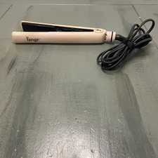 L'ANGE LANGE HS035 1" Ceramic Flat Iron Hair Straightener Blush Pink