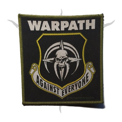 Warpath - Against Everyone | VTG Patch Thrash Metal Aufnäher  1994