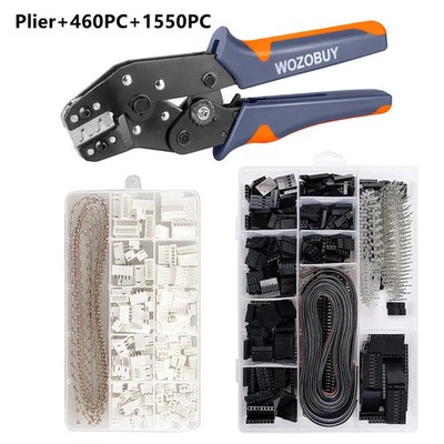 SN-01BM Wire Crimper Tool Kit AWG 28-20 Dupont JST-XH 2.54mm Connectors