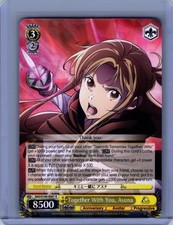 WEISS SCHWARZ SWORD ART ONLINE SAO/S100-E007 R Together With You, Asuna NM