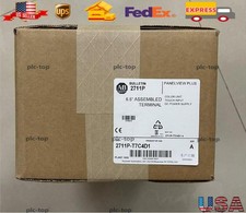 New Allen Bradley 2711P-T7C4D1 PanelView Plus 700 HMI, 7" 24VDC # US Free Tax