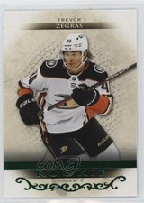 2021-22 Upper Deck Artifacts Rookies Neon Green Trevor Zegras #166 0ax9