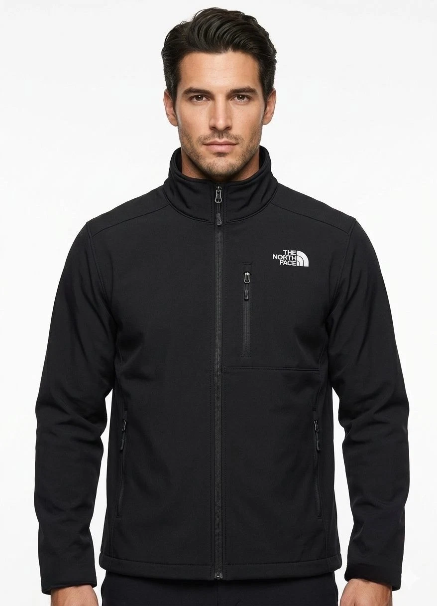 New Men's The North Face Black Apex Bionic Softshell Jacket