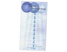 Phillips Fiber Art 2TDW Two Piece Ten Degree Wedge Ruler, Medium