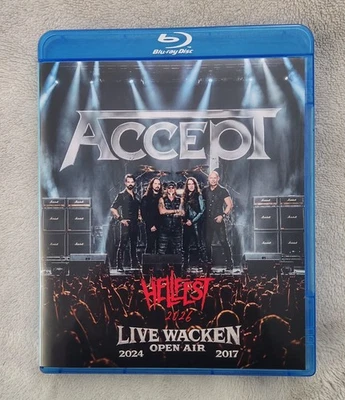 ACCEPT Live Hellfest 2026 + Wacken Open Air 2024 & 2017 (BLU-RAY) - Image 1 of 4