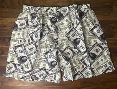 Royal Silk  L Silk Boxers 100% Silk VTG 90s Money   Baller Second Skin Satin
