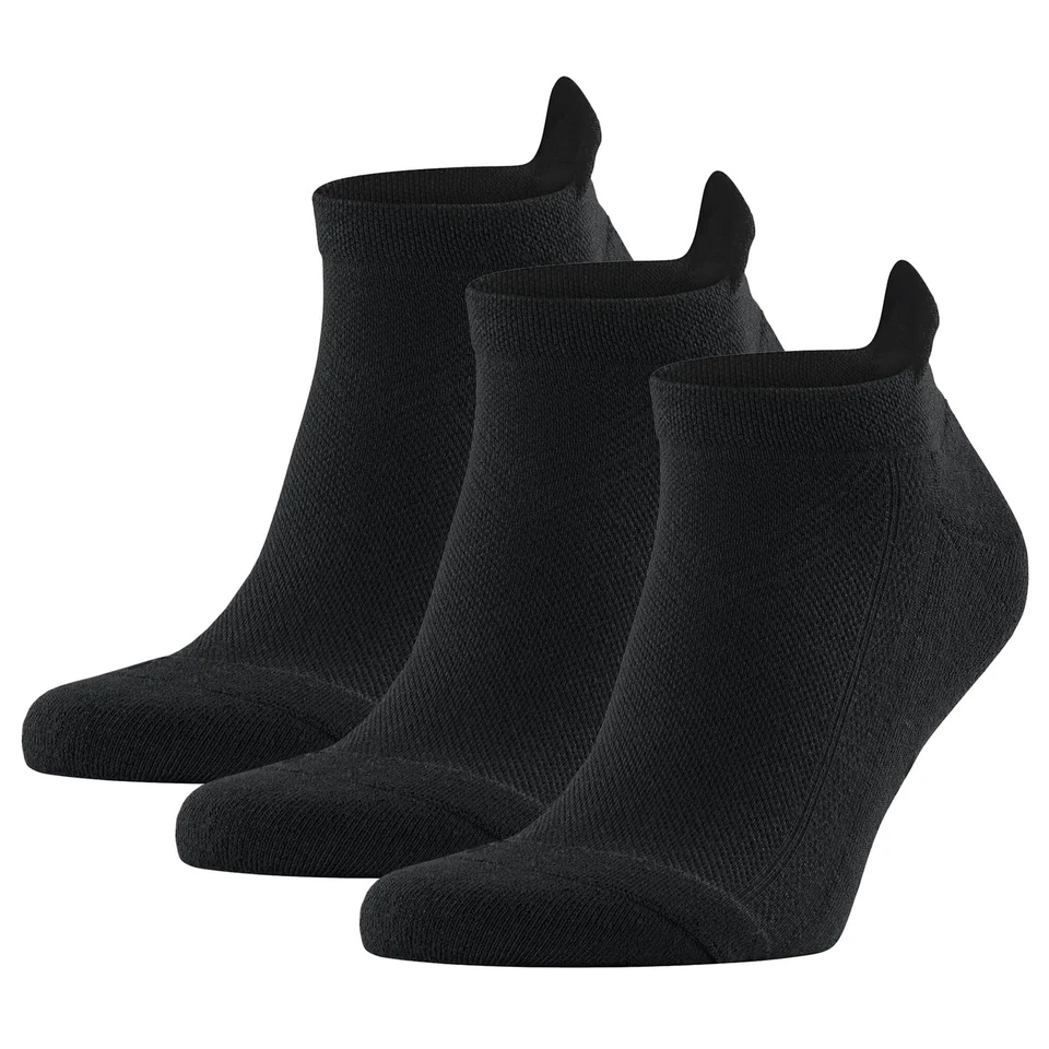 FALKE Unisex Trainer Socks 3 Pack - Cool Kick, Socks, Polyester, Solid... - Image 3 of 4