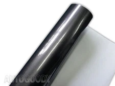 Super Gloss Gray Metallic Gunmetal Vinyl Film Wrap Air Bubble Free 1ft x 5ft