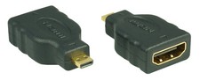 2x High Speed Micro HDMI Adapter Plug D On HDMI Socket A 2St ck