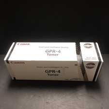 NEW Canon GPR-4 Genuine Toner Cartridge 4234A003 BA Black New Item, Open Box