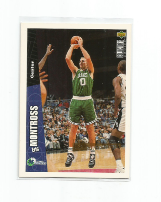 ERIC montross　NBA　プロバスケットボール　トレーディングカード ERIC MONTROSS (Boston Celtics) 1996-97 UD COLLECTOR'S CHOICE CARD