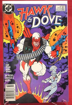 Hawk & Dove DC Comics Comic Book #4 1988 Bagged Boarded | eBay