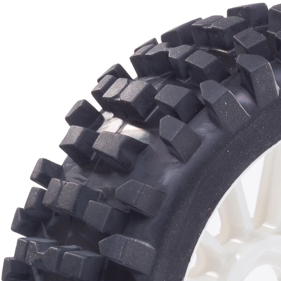 Buggy Reifen Felgenset Attack mit 10-Speichenfelge weiß 1/8 4 Stück partCore - Bild 3 von 3